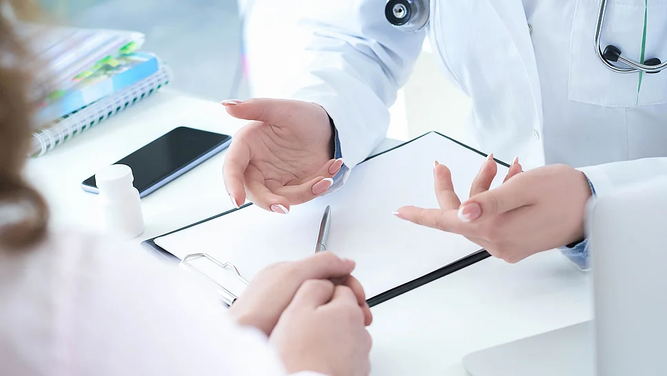 Arztgespräch Arzt Patient