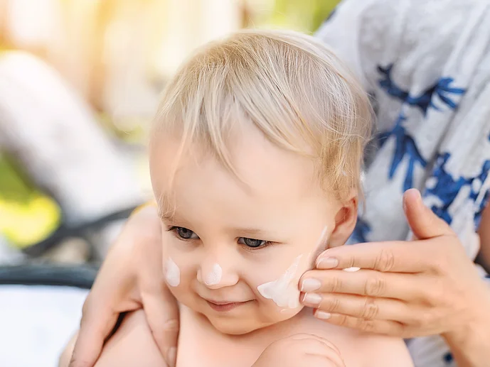 Babyhaut Kinderhaut Hautpflege
