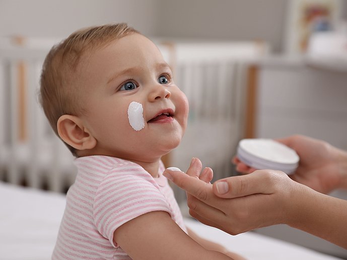 Optimale Hautpflege bei Babys und Kinder mit Neurodermitis