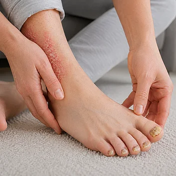 Nagelpsoriasis Symptome und Behandlung