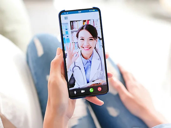 Teledermatologie Telemedizin Online-Doc Internet-Hautarzt Hautproblem