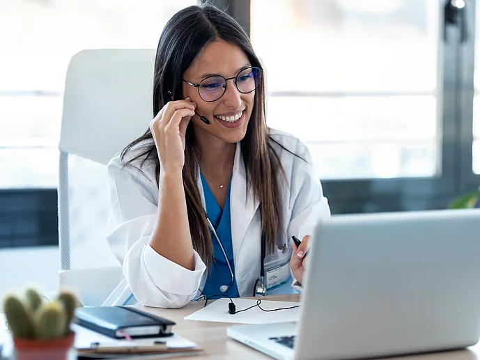Telemedizin Teledermatologie Online-Doktor Online-Hautarzt Hautproblem