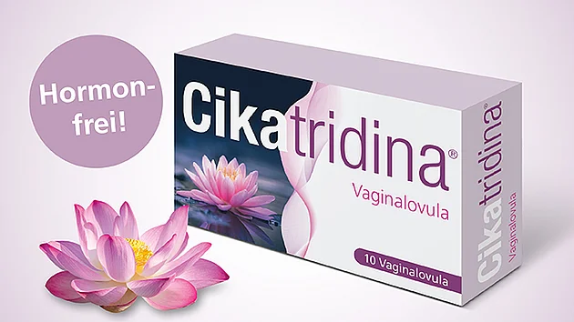Cikatidrina hormonfreie Vaginalzäpfchen